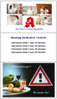 Werbung / Information